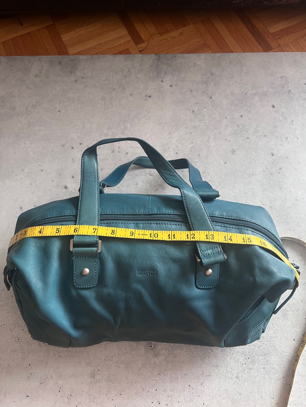 Kenneth Cole Reaction Teal Shoulder Bag NWOT
